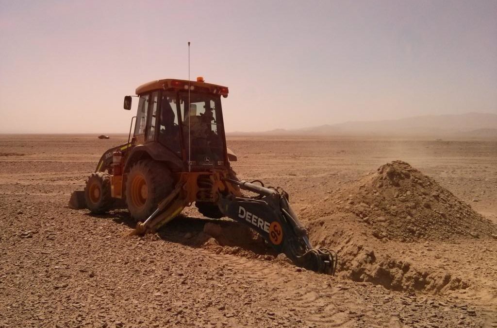 Calama, Chile: geotechnical characterization and ramming test